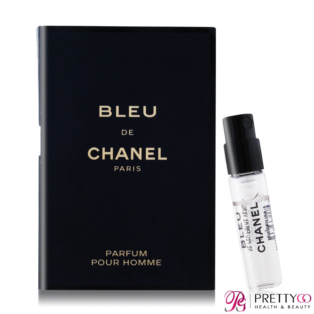 CHANEL 香奈兒 BLEU DE 藍色男性香精(1.5ml)【美麗購】