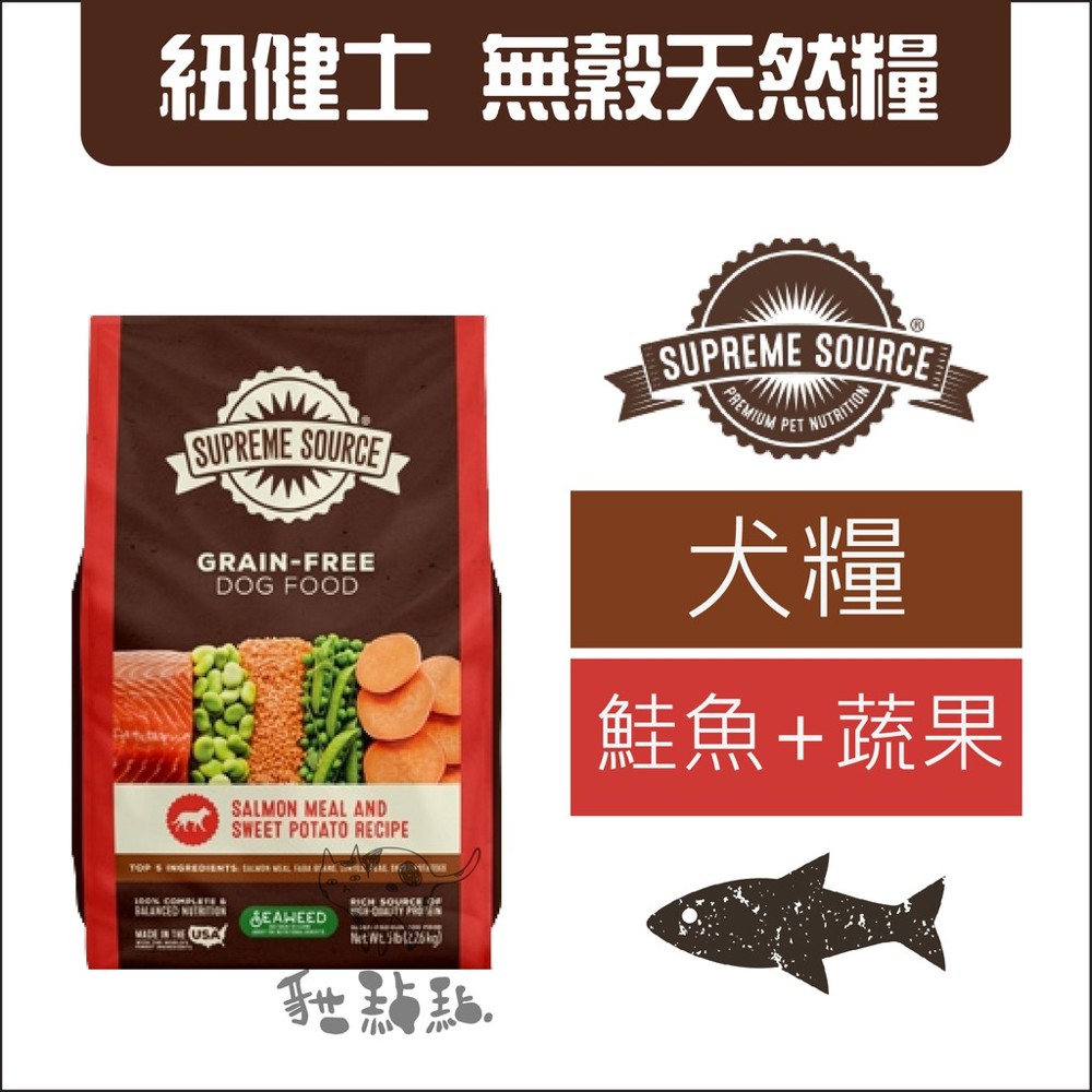 成份介紹 濃縮鮭魚蠶豆扁豆豌豆甘薯雞肉脂肪以天然混合生育酚保質鷹嘴豆番茄渣磷酸氫鈣天然香料鮭魚油鹽有機濃縮褐藻碳酸鈣甜菜鹼氯化膽鹼胡蘿蔔藍莓蔓越莓菠菜西洋芹石榴維生素e氧化鋅鋅蛋白硫酸亞鐵維生素ad-