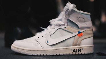 新聞分享 / Virgil Abloh 的第二波空襲 聯名款 Air Jordan 1 白色版本現身巴黎時尚周