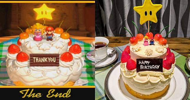 二次元具現化《超級瑪利歐64》慶祝蛋糕🍰別人的老婆不會讓你失望