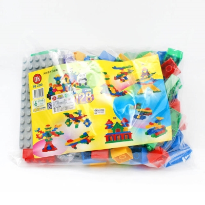 ◆台灣製造OK我高大顆粒積木1公斤重補充包 ◆培養3D空間概念，激發想像力、發揮創意 ◆積木堆疊、組合，強化手、眼、腦協調能力