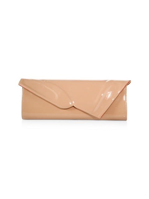 From the Saks IT LISTHIGH GLOSSEdgy meets glam in fall's uber-polished materials.; Patent clutch wit