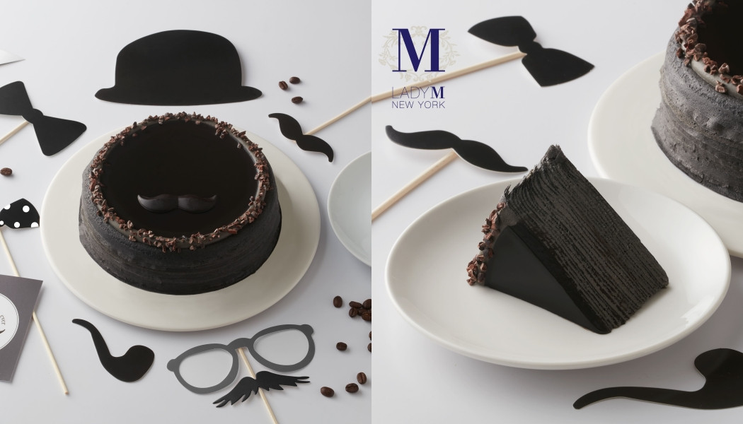 Lady M首度推出了節慶版 6 吋父親節蛋糕，售價1800元