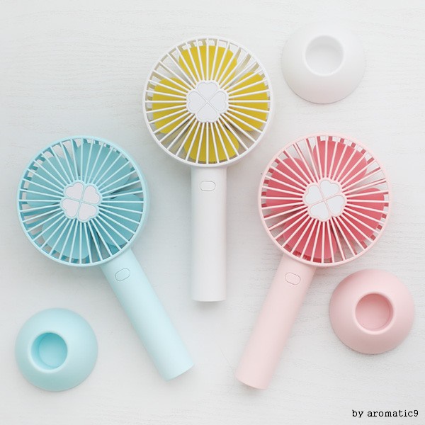 捆綁產品Milano Zoom Safe低噪音大容量便攜式無線便攜式風扇三葉草