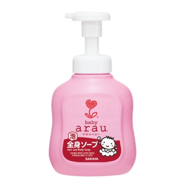 【日本arau.baby】 無添加沐浴泡泡450mL