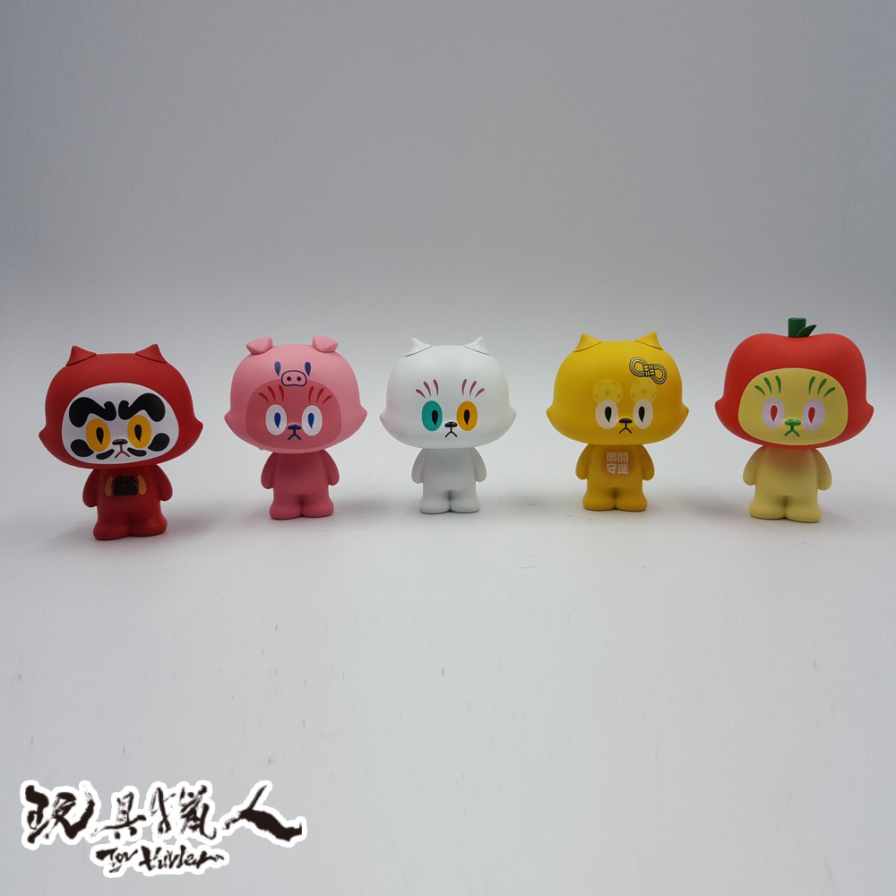 【 現貨】路遙圓創-幽靈貓樣 環保扭蛋一套5款750元馬來西亞設計師｜幽靈貓樣環保扭蛋來自馬來西亞的角色設計師兼漫畫家 Michael Chuah，多年以來,專注於漫畫圖像內容的發展、 設計以及平面設