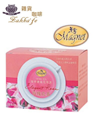 MAGNET 曼寧健康花草茶《玫瑰花茶》2gx40入★消除肌膚疲勞、美麗容顏★