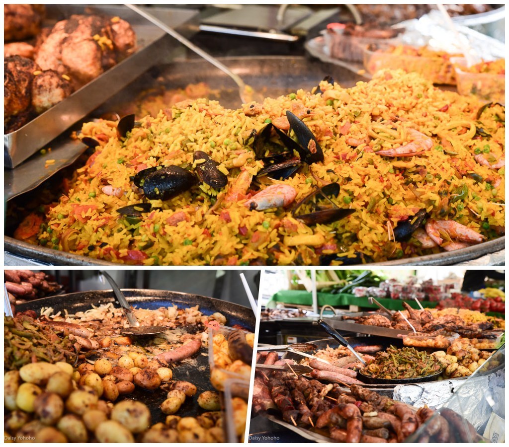 巴黎市集, 巴黎景點, 巴士底市集美食, 站著吃生蠔, 巴士底監獄