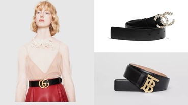 繫的是精神不是奢侈！盤點Chanel、Hermès、LV、Dior、Gucci…14款精品Logo皮帶