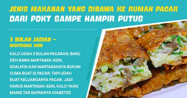 Jangan Sampe Salah! Ini Makanan yang Harus Kamu Bawa ke Rumah Pacar dari PDKT Sampe Putus