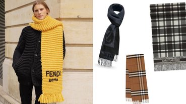 每年寒流都可戴！激推 5 款可當傳家寶的「精品品牌圍巾」，不到 2 萬元就能買到！？