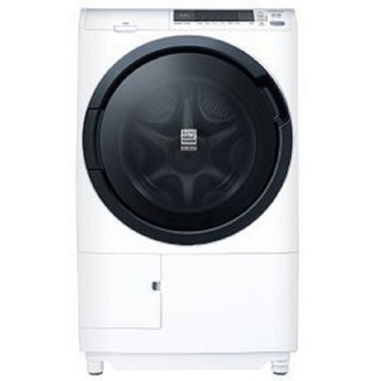 日立獨家風熨斗烘衣科技 3D自動全槽清水洗淨 高效烘衣 高效除菌99%