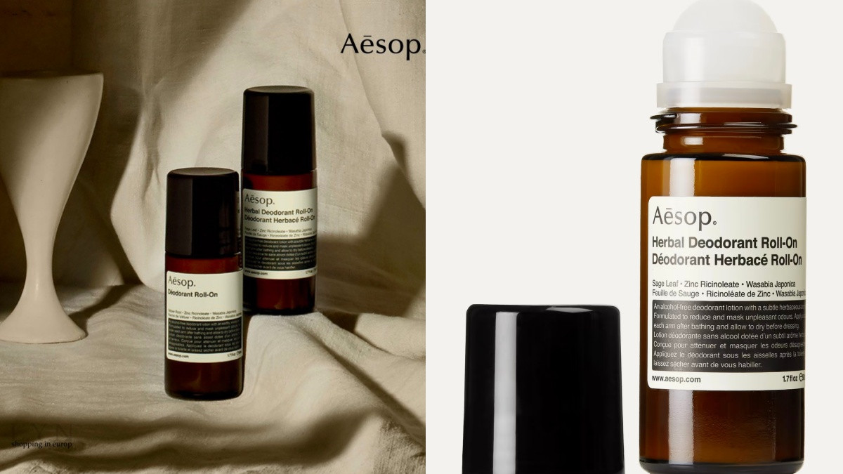 2022止汗劑/止汗體香膏推薦5：Aesop 滾珠式草本腋下體香劑 