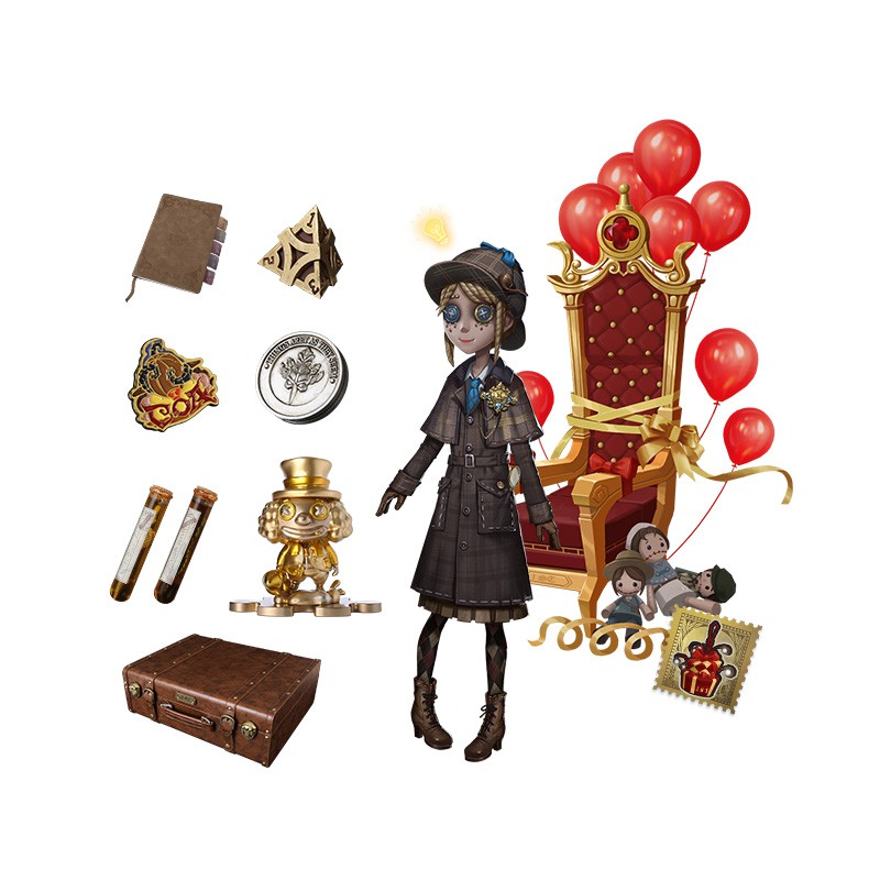 溫馨提示1 《歐利蒂斯莊園檔案》內含的遊戲道具僅可在《第五人格》國際服進行兌換。2 《歐利蒂斯莊園檔案》內含實體卡，卡上印有遊戲道具的兌換碼，刮開圖層後即可憑兌換碼到指定頁面進行兌換（前往http:/