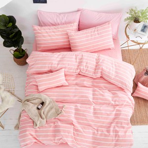 100%精心挑選棉花提取纖維 水洗工藝不易縮水 棉麻般舒適親膚 日式簡約色織美學