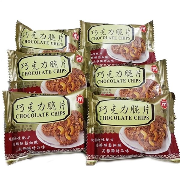 美可巧克力脆片 600g【2019070800092】(台灣零食)