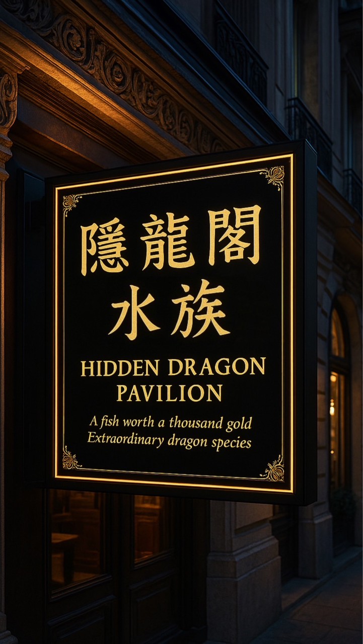 隱龍閣水族