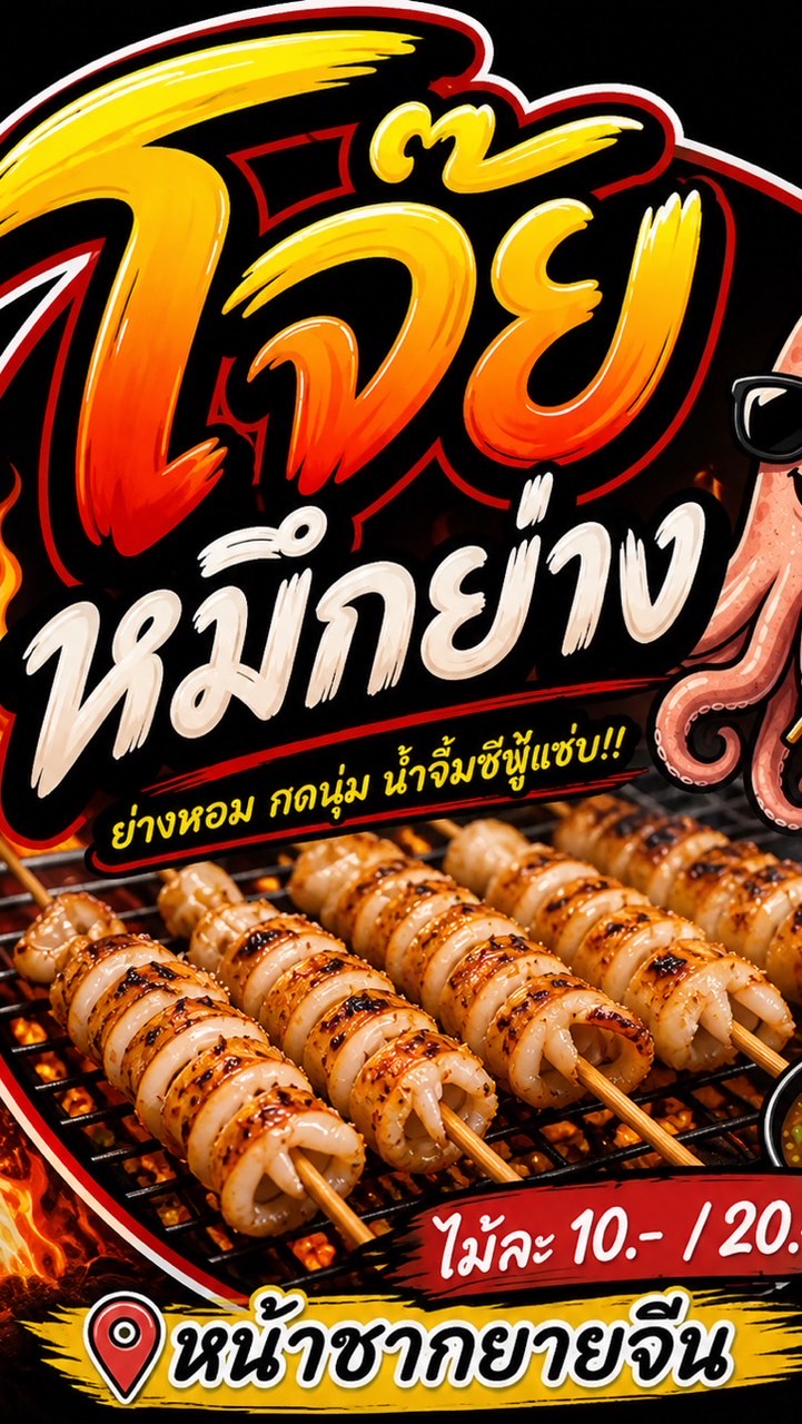 โจ็ยหมึกยาง