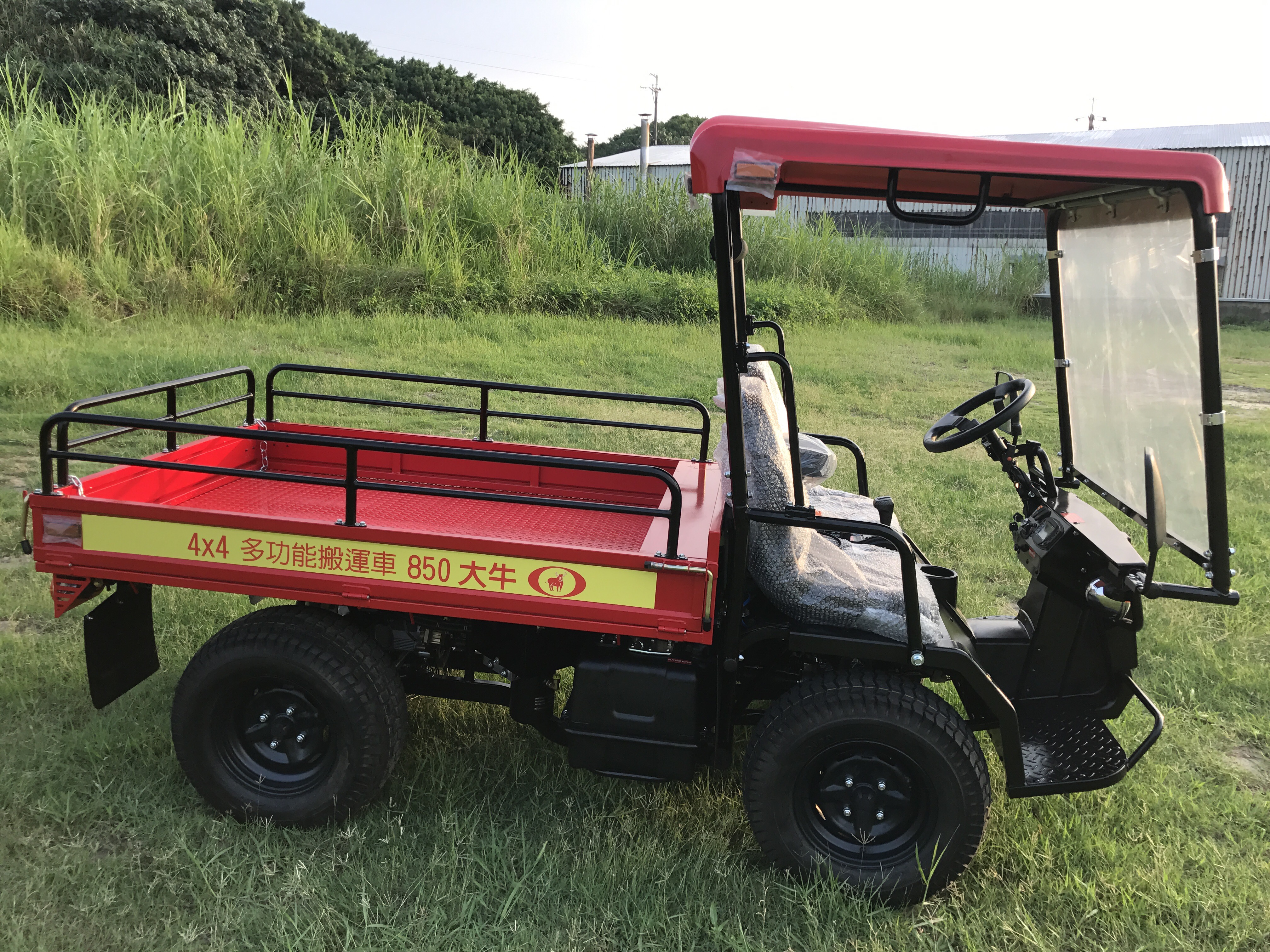 頭款1萬交車⋯大牛850型4x4多功能搬運車/沙灘車