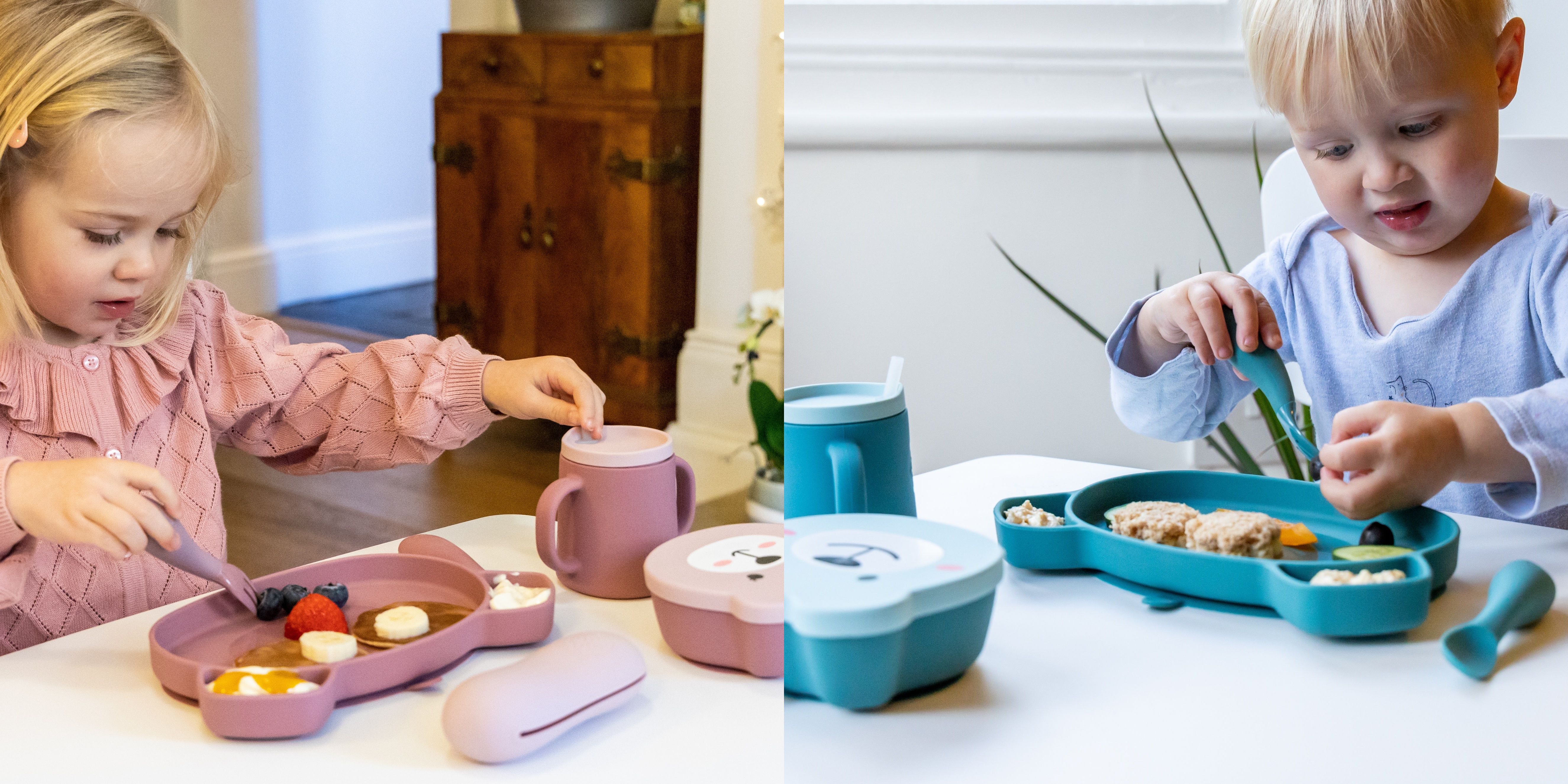 Tum Tum 100% 食品級矽膠餐具三件組