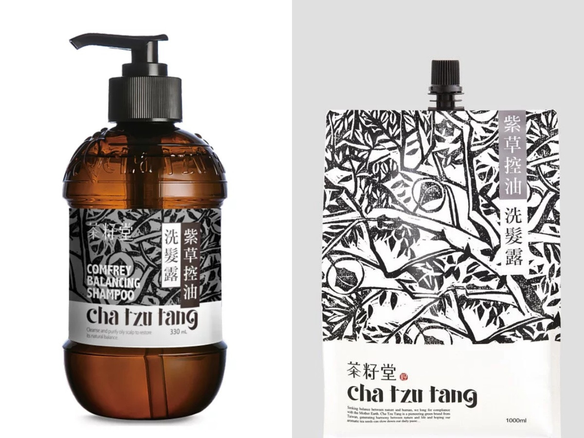 蓬鬆洗髮精推薦6：茶籽堂 紫草控油洗髮露 330ml，NT.580