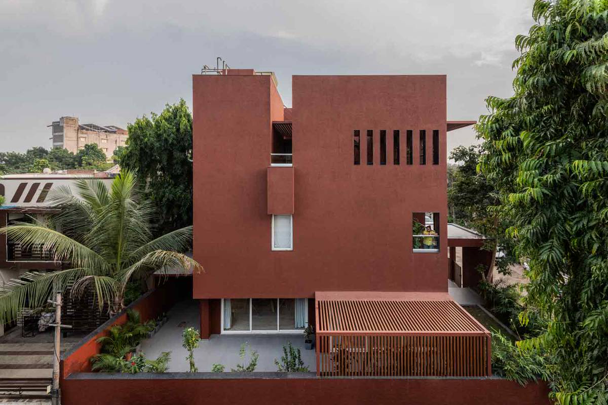 Red Box House Rumah Minimalis Modern Super Keren Di India Arsitagcom LINE TODAY