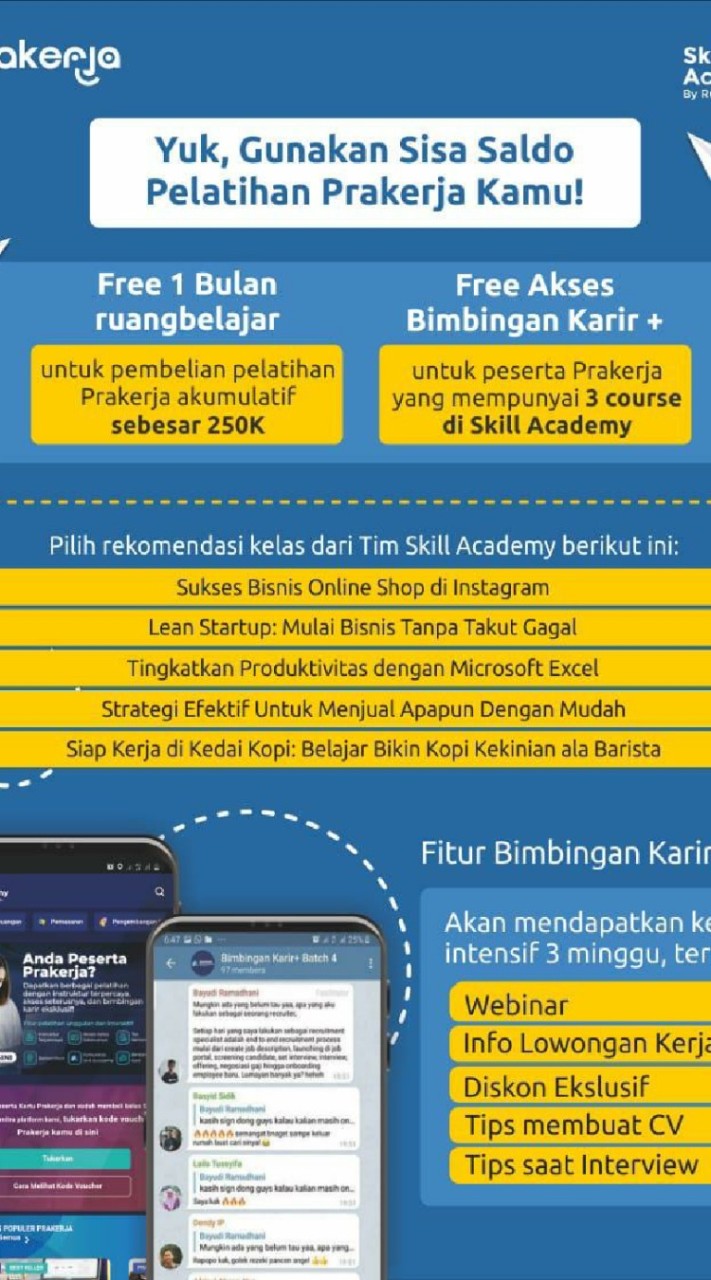 OpenChat PRAKERJA - Tim Skill Academy (SA) Najwa 🌟