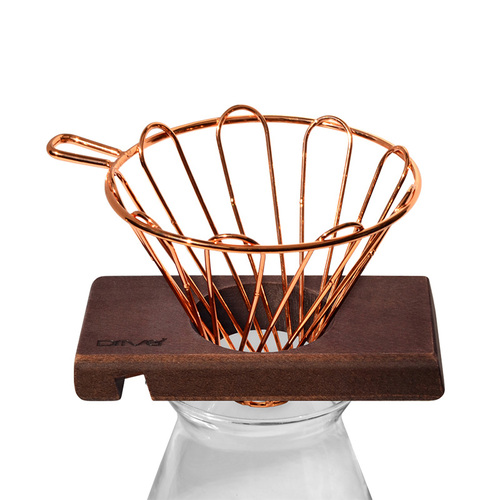 ‧萃取流速穩定不阻塞，適合各種沖法‧採18/8優質不銹鋼加上鍍鈦處理‧採用高級櫸木製作，多功能使用‧簡單角度切割，賦予商品更實用價值‧貼心小手把設計，收納更加方便