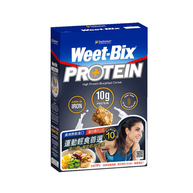 【Weet-Bix】澳洲全穀片Mini系列-蛋白質PLUS 500 公克/盒