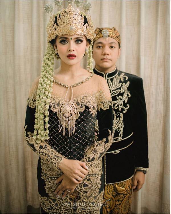 West Java Sundanese Indonesia Wedding Couple Cute Indonesian