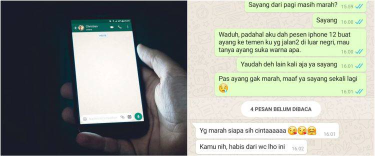 10 Chat Cara Bujuk Pacar Ngambek Ini Kocak Tapi Ampuh Banget Brilio Net Line Today