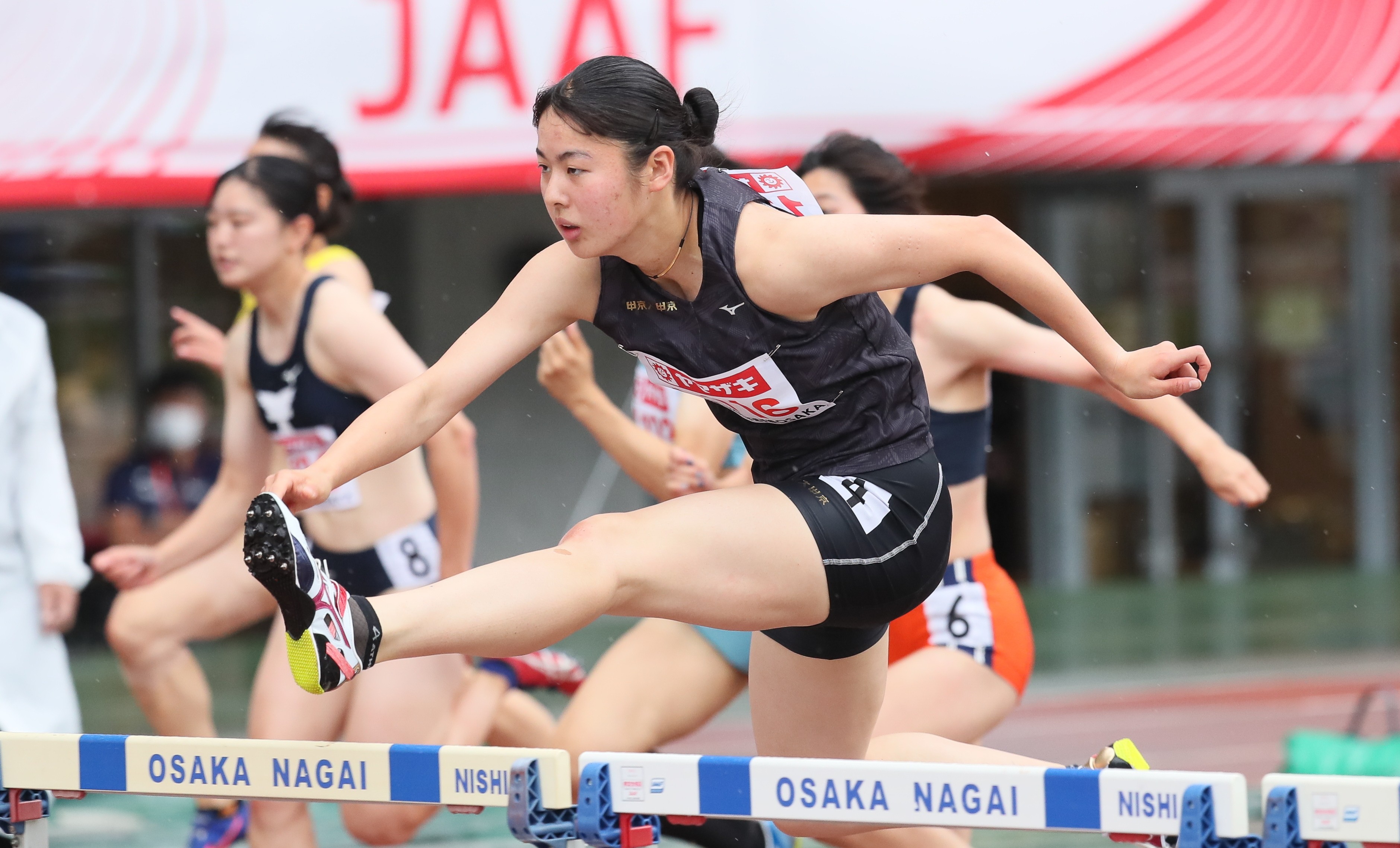 【陸上】U20日本選手権で中京大中京高が女子100mHワンツー、林美希が13 …