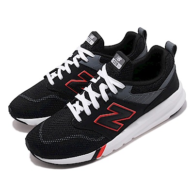 品牌: NEW BALANCE型號: MS009MB1D品名: MS009MB1 D紐巴倫 輕量 透氣 舒適球鞋 穿搭 黑 紅 運動