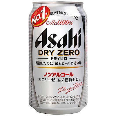 Asahi DRY ZERO 無酒精飲料(350ml)