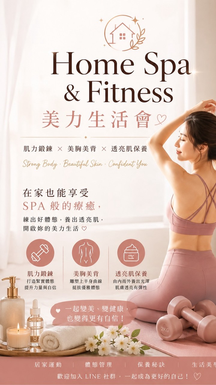Home Spa & Fitness｜美力生活會