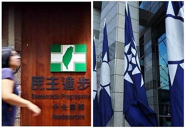 最新民調，國民黨與民進黨已戰成平手。（本報資料照片）