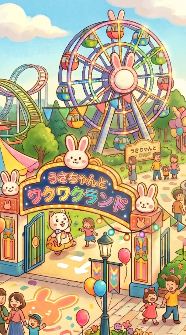 🏰うさちゃんとワクワクランド🎡