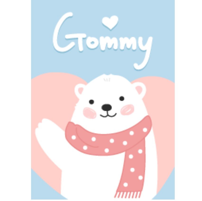 Gommy : sweet polar bear theme