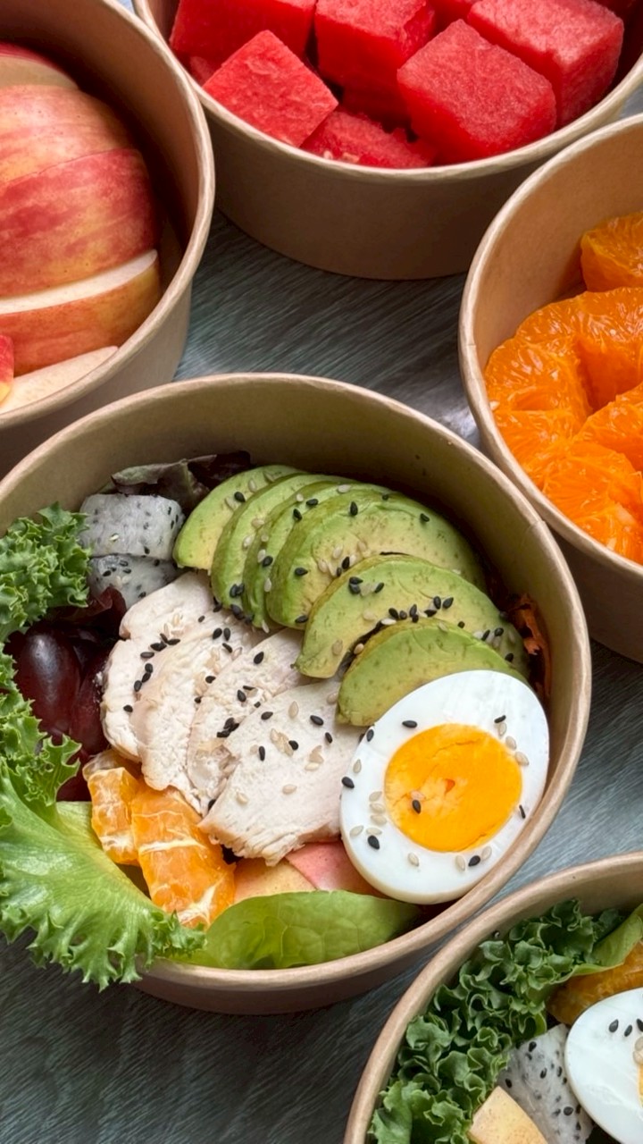 Doublefresh สลัดผลไม้&ผลไม้สดพร้อมทาน🍊🥑🥬✨