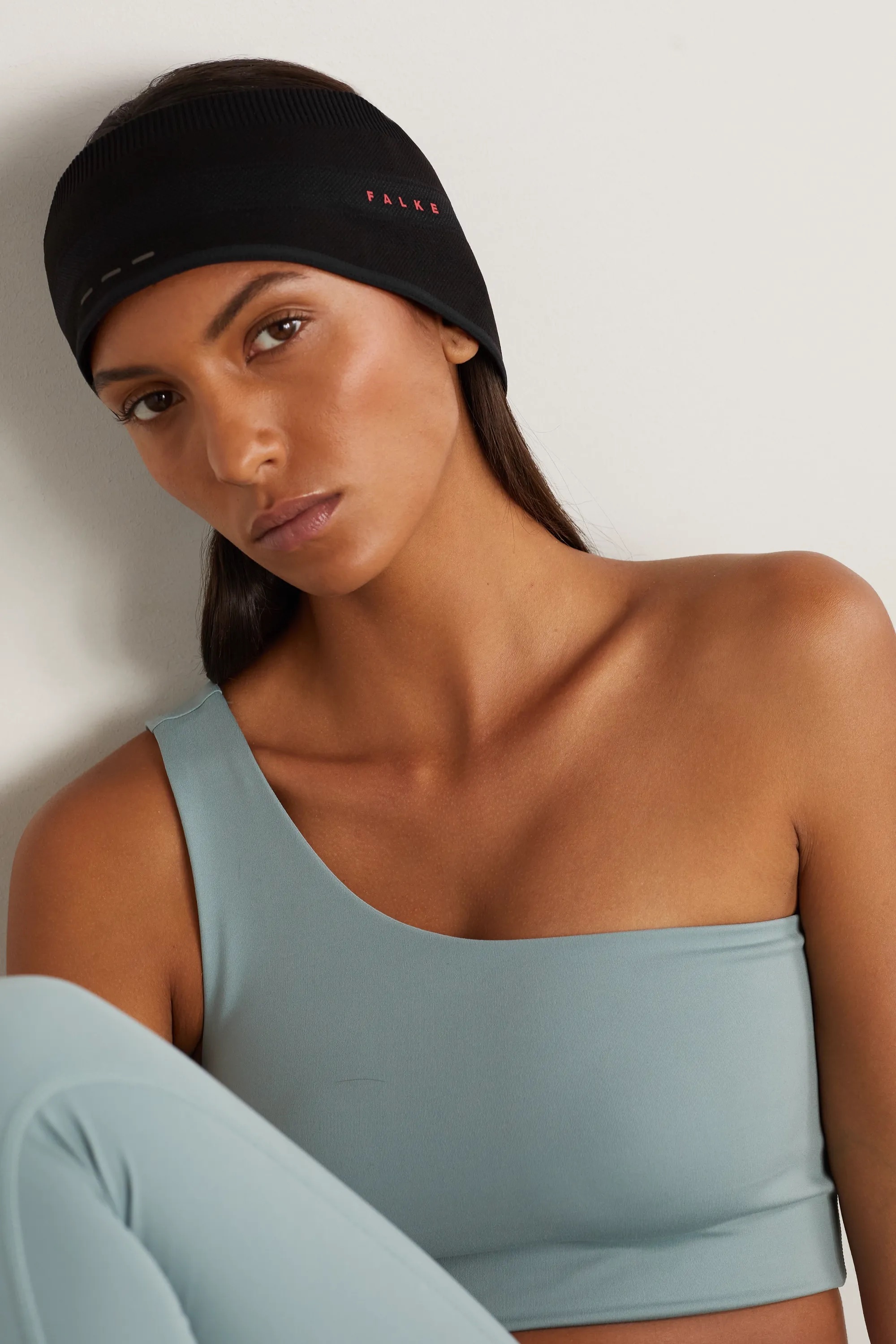 FALKE ERGONOMIC SPORT SYSTEM Printed stretch-knit headband