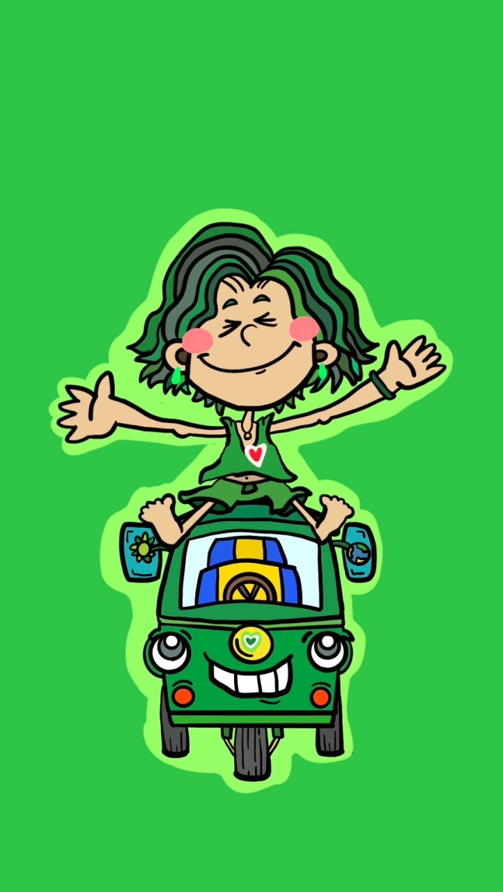 発言禁止🈲緑ともやファミリー😚緑の旅人💚日本一周