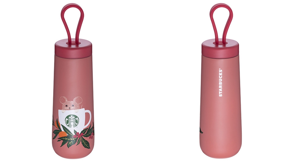 星巴克新年限定12OZ金鼠馬克杯，售價NT580