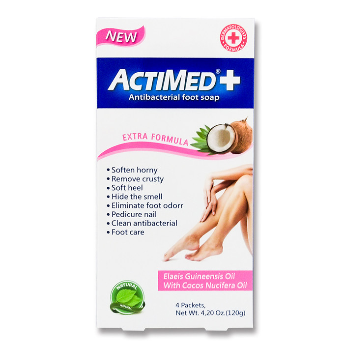 艾迪美 ACTIMED SPA抗菌泡腳粉-(4.2oz/30g*4包)
