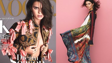 Kendall Jenner 拿下《Vogue》重量級「九月號」封面 開心到飆出髒話！