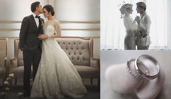 (Pernikahan Raisa dan Hamish Daud. Foto: Bride Story)