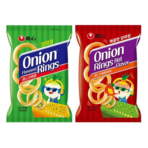 韓國 農心~洋蔥圈80g／洋蔥圈(辣味)70g 款式可選【DS004879】
