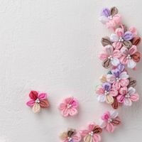 「動画つきでコツがわかる　つまみ細工のアクセサリーと飾りもの」読者サロンby花びら