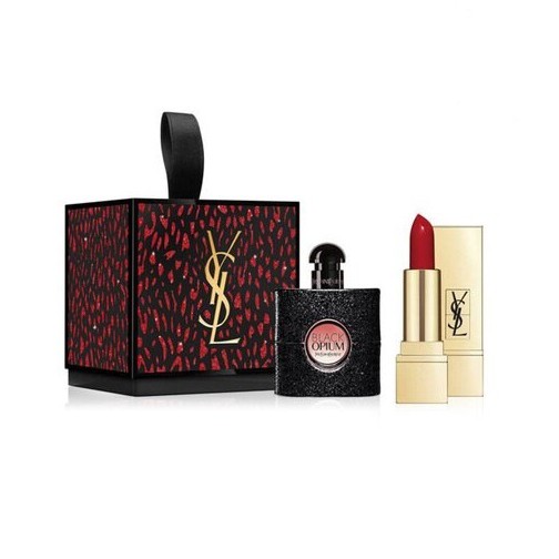 【YSL 】聖羅蘭 2020聖誕性感豹動黑鴉片禮盒>>>YSL一年一度的限量聖誕禮盒，今年2020設計成狂野的紅色豹紋，內藏最經典的黑鴉片淡香精及氣勢爆棚的 #1 YSL紅緞面唇膏，聖誕節送禮、收藏用