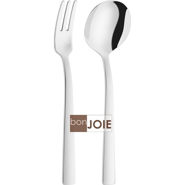 ::bonJOIE:: 台灣雙人公司貨 德國雙人牌 義大利麵餐具二件式 (18/10不鏽鋼湯匙、叉子) 不銹鋼 雙人