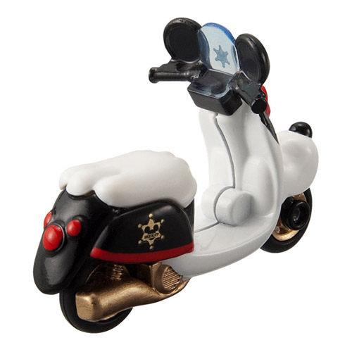 大賀屋 日貨 夢幻車 米奇 警察車 摩托車 多美小汽車 多美 機車 Tomica 模型 玩具 正版 L00011301